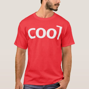 T-shirt Texte blanc de la typographie minimale cool