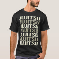 Texte blanc Jujitsu Ju Jitsu Jiujitsu Jiu Jitsu