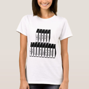 T-shirt Texte bloc Halloween