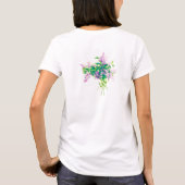 T-shirt Texte Bouquet de Lilas (Dos)