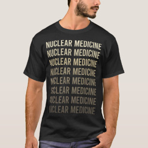 T-shirt Texte Brown Médecine nucléaire