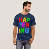 T-shirt Texte coloré (Devant entier)