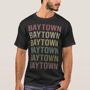 T-shirt Texte coloré Baytown