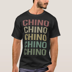 T-shirt Texte coloré Chino