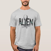 T-shirt Texte de l'Alien d'espace (Devant)