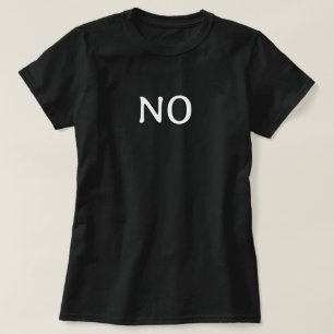 T-shirt Texte de l'énoncé "No Simple Minimalist"
