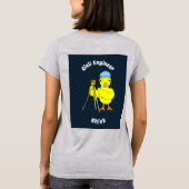 T-shirt Texte de sélection de tuyau (Dos)