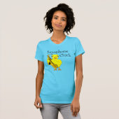 T-shirt Texte de sélection du saxophone (Devant entier)
