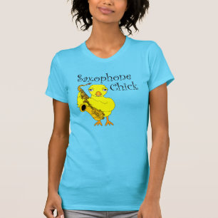 T-shirt Texte de sélection du saxophone