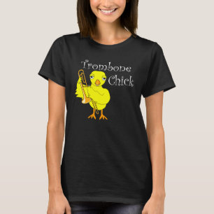 T-shirt Texte de sélection Trombone