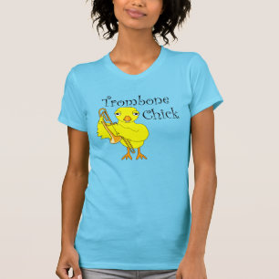 T-shirt Texte de sélection Trombone