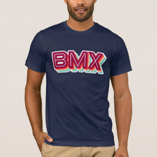 T-shirt Texte de typographie rétro BMX Cool