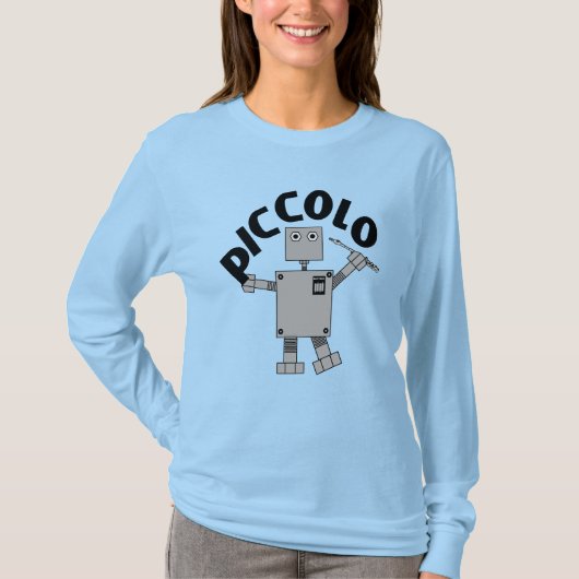 T-shirt Texte du robot Piccolo (Devant)