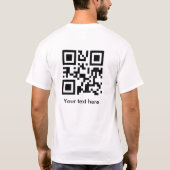 T-shirt (texte fait sur commande) (Dos)