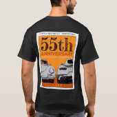 T-shirt Texte léger d'anniversaire de Mavs (Dos)