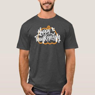 T-shirt Texte mignon sur le citrouille pour Thanksgiving
