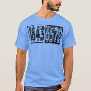 T-shirt Texte noir vintage 18436572