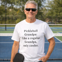 Texte personnalisé drôle grand-père pickleball