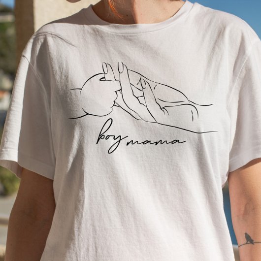 T-shirt Texte personnalisé garçon / fille maman