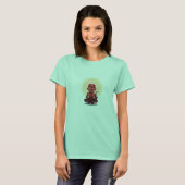 T-shirt Texte personnalisé Zen Monkey (Devant entier)