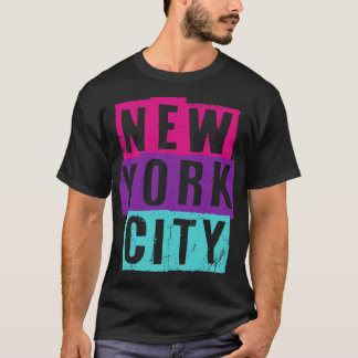 T-shirt Texte Vintage de New York