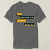 T-shirt Texte WYD Packers (Design devant)