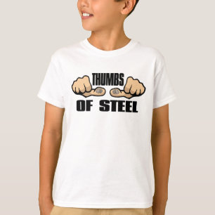 T-shirt Texter de l'adolescence - pouces d'acier !