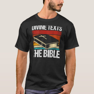 T-shirt Textes divins La Bible Arrière-plan Bible