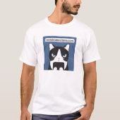 T-shirt Textes du char pour hommes Mittens (Devant)