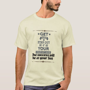 T-shirt Textographie calligraphie citations motivationnell