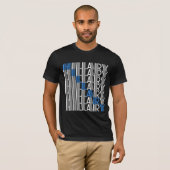 T-shirt textuel d'hillary clinton (Devant entier)