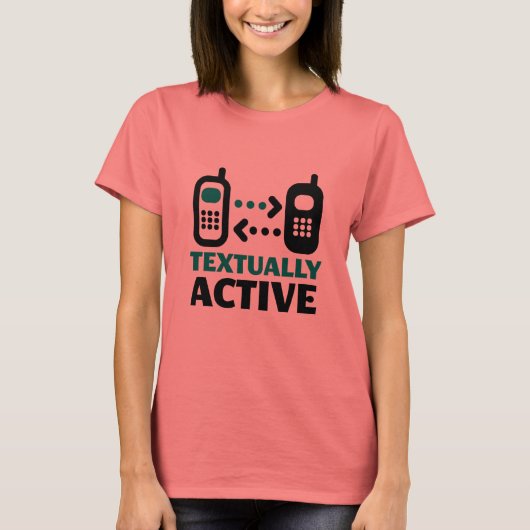 T-shirt Textuellement actif (Devant)