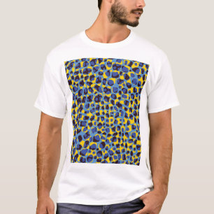 T-shirt Texture de la peau de Cheetah, poster de animal sa