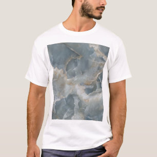 T-shirt Texture en marbre haute résolution, pierre naturel