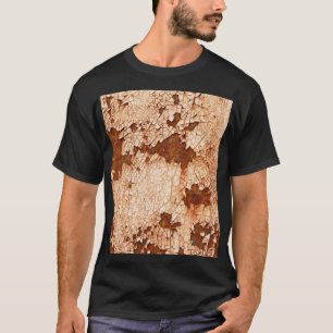 T-shirt Textures de rouille : arrière - plan de surface pa