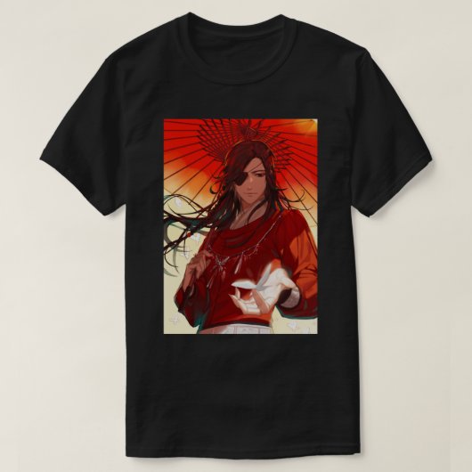 T-shirt TGCF Hualian Xie Lian Red Umbrella (Design devant)