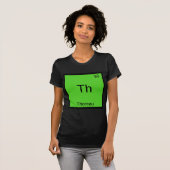 T-shirt Th - Thoreau Funny Chimie Élément Symbole Tee (Devant entier)