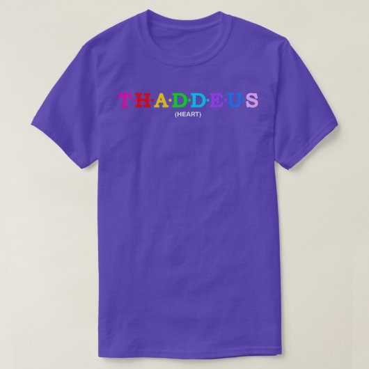 T-shirt Thaddeus Heart 1 (Design devant)