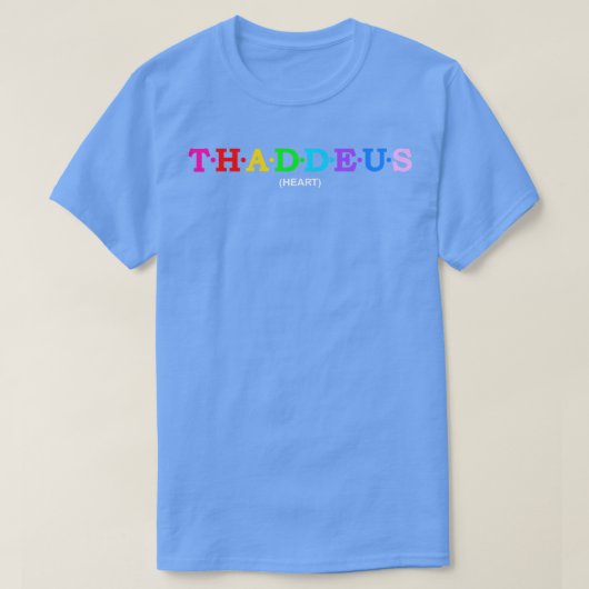 T-shirt Thaddeus Heart 2 (Design devant)