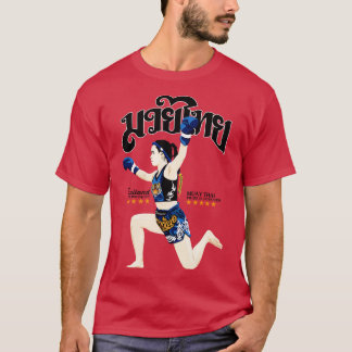 T-shirt Thai Boxing Girl 1