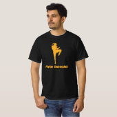 T-shirt Thai Boxing Knee Strike Fighter (Devant entier)