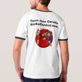 T-shirt thai_kick_logo, équipe Jean Carrillowww.StrikeCom… (Dos entier)