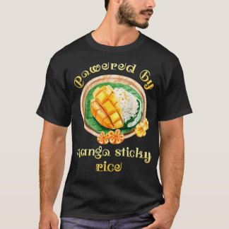 T-shirt Thai Street Food Love Powered By Mango Sticky Rice