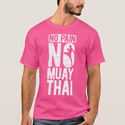 T-shirt Thaiboxing Muay Thai (Devant)