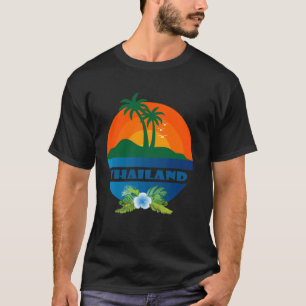 T-shirt Thaïlande Beach Palms Vacances Koh Samui Bangkok S