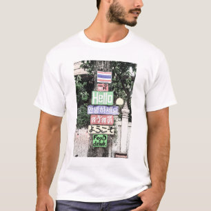 T-shirt Thaïlande Bonjour Signes Voyage
