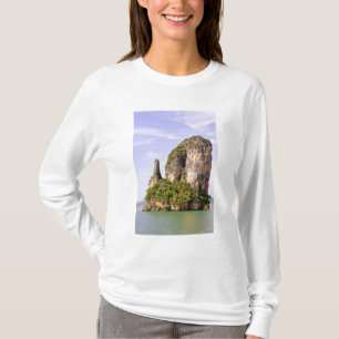 T-shirt Thaïlande, mer d'Andaman. Îles d'Ao Phang Nga dans