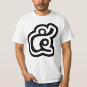 T-shirt Thaïlande Numéro 5 / Cinq / ๕ (Haa/Ha) Script Thaï (Devant)
