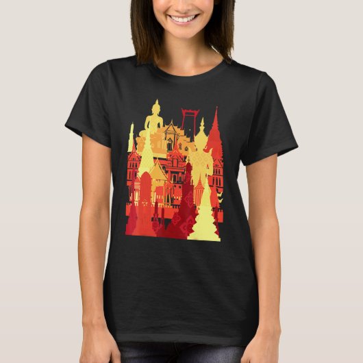 T-shirt Thaïlande vintage (Devant)
