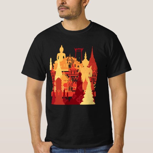 T-shirt Thaïlande Vintage (Devant)
